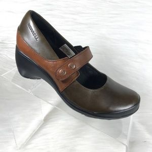 Merrell Veranda Emme Mary Jane Pumps Brown